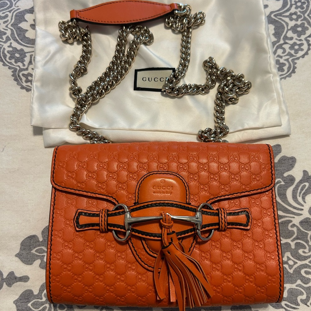 Gucci Mini Microguccdssima Emily Crossbody